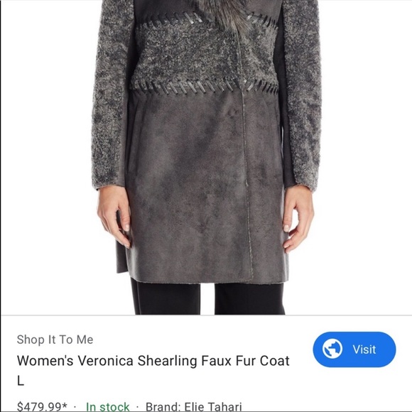 Ellie tahari coat - Picture 5 of 5